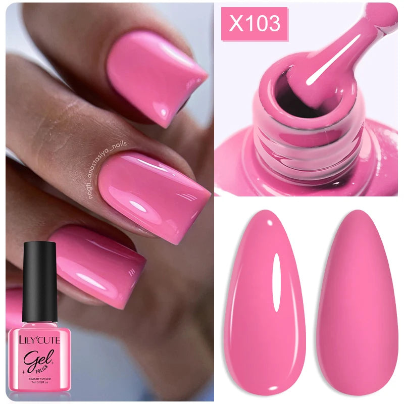 LILYCUTE 5ML Champagne Gold Reflective Glitter Liner Gel Nail Polish Bright Sparkling French Semi Permanent Nail Painting UV Gel