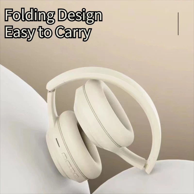 Bluetooth 5.3 Headsets Gaming Headphones Dual Mode Wireless Earphones Foldable Noise Reduction Music Headsets For iPhone Xiaomi