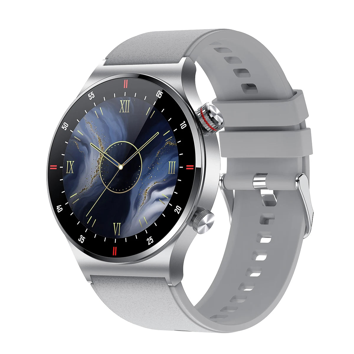 Luxury QW33 Smart Watches Men NFC Wireless Call Fitness Waterproof Sports Wrist Intelligent Smartwatches for Women Android 2025