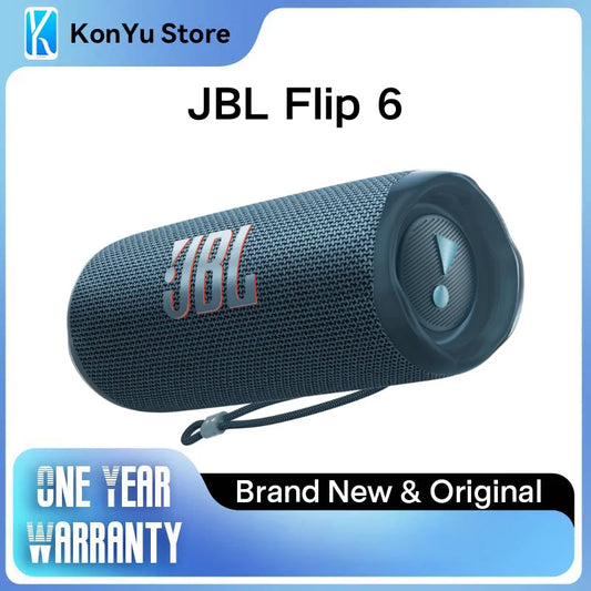 JBL Flip 6 Portable Bluetooth Speaker, Powerful Sound & Deep Bass, IPX7 Waterproof, 12H Playtime, JBL PartyBoost Home Outdoor