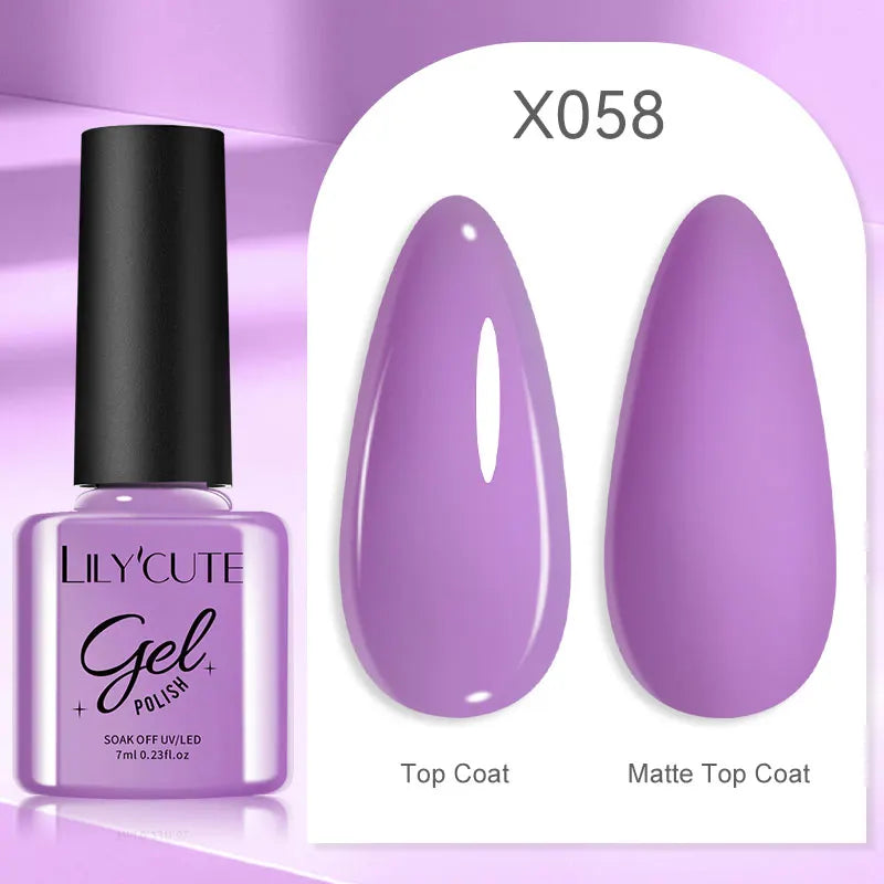 LILYCUTE 5ML Champagne Gold Reflective Glitter Liner Gel Nail Polish Bright Sparkling French Semi Permanent Nail Painting UV Gel
