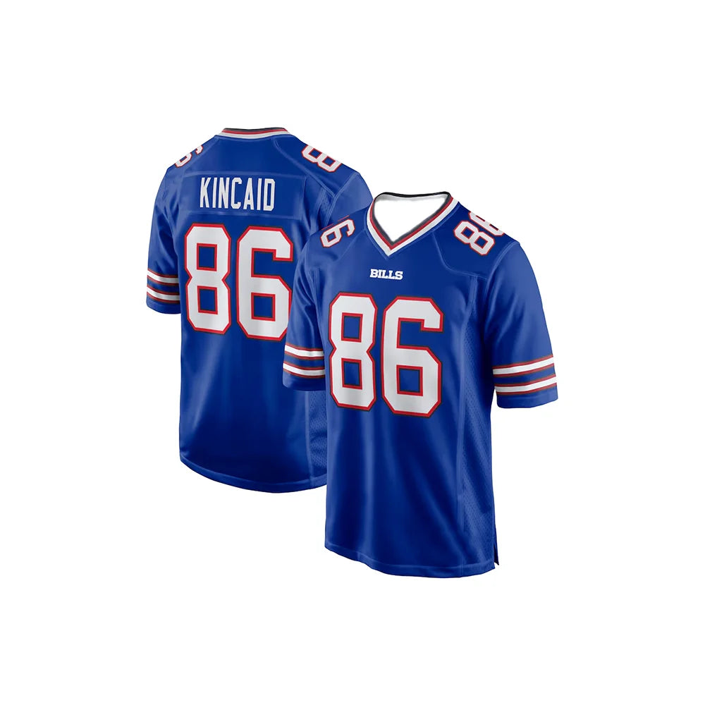 Ansoff adult Buffalo Bills football jersey featuring Allen's number 17, made of sportswear material, suitable for training or game day.