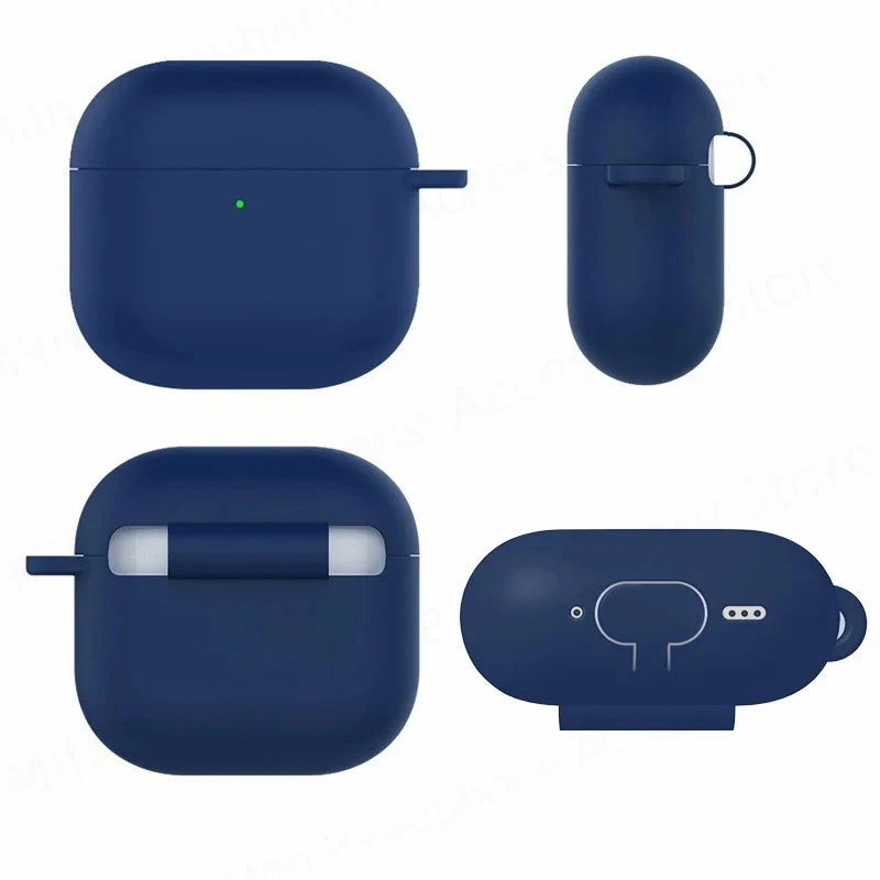 For AirPods 4th Accessories Case 2026 Soft Silicone Shockproof Protective Case For AirPod 4 with Active Noise Cancellation Cover - Acros