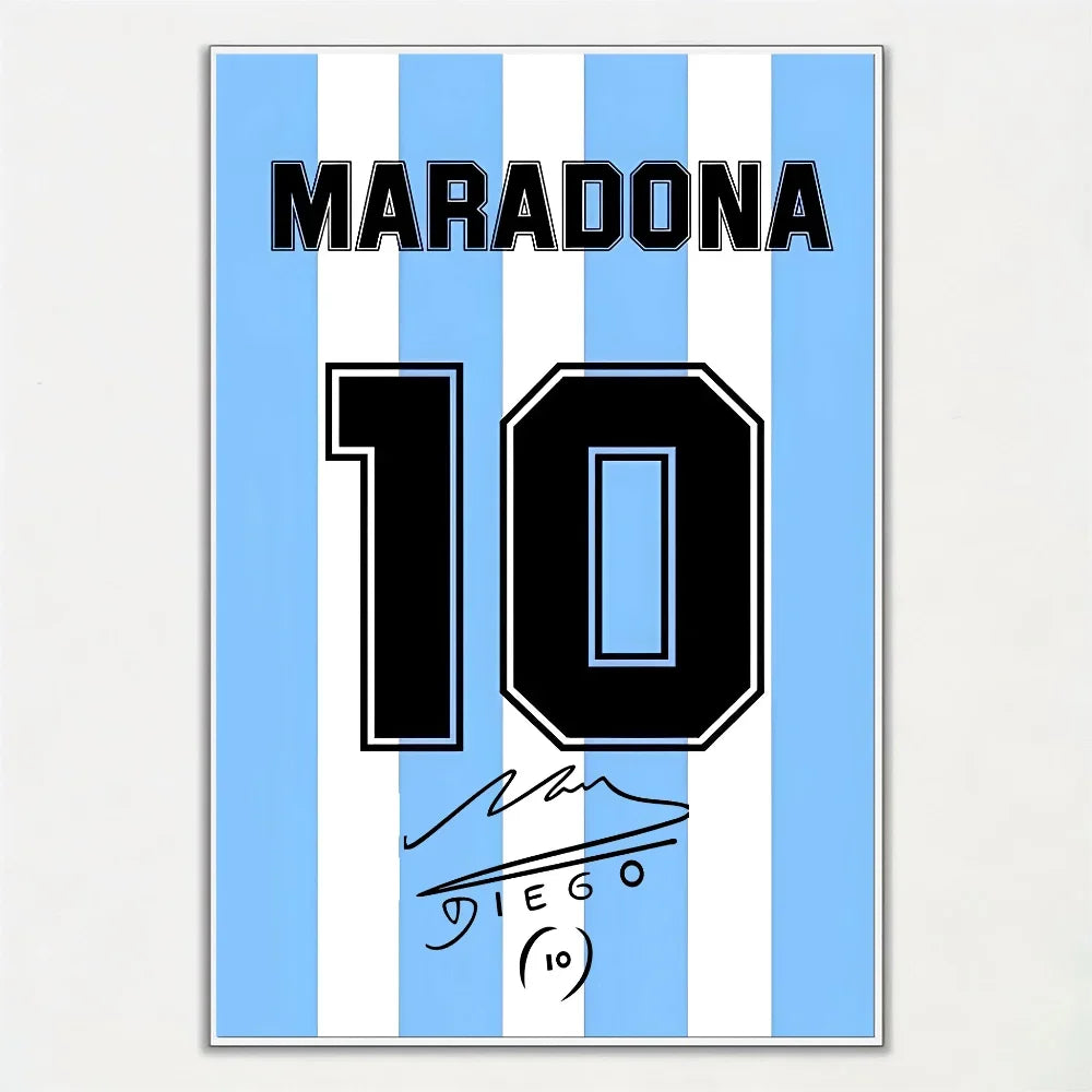 Ansoff football jersey name poster decor for home or cafe, featuring a vibrant sports-themed art piece for living rooms and bedrooms.