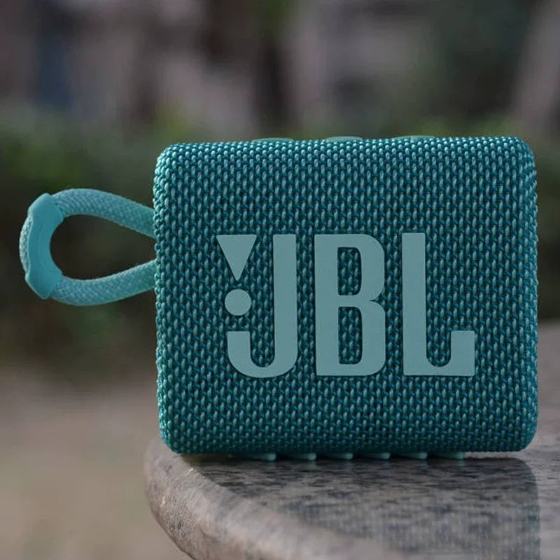 JBL GO3 Portable Bluetooth Speaker, IP67 Waterproof, Powerful Bass Mini Wireless Audio for Outdoor Home Daily Use