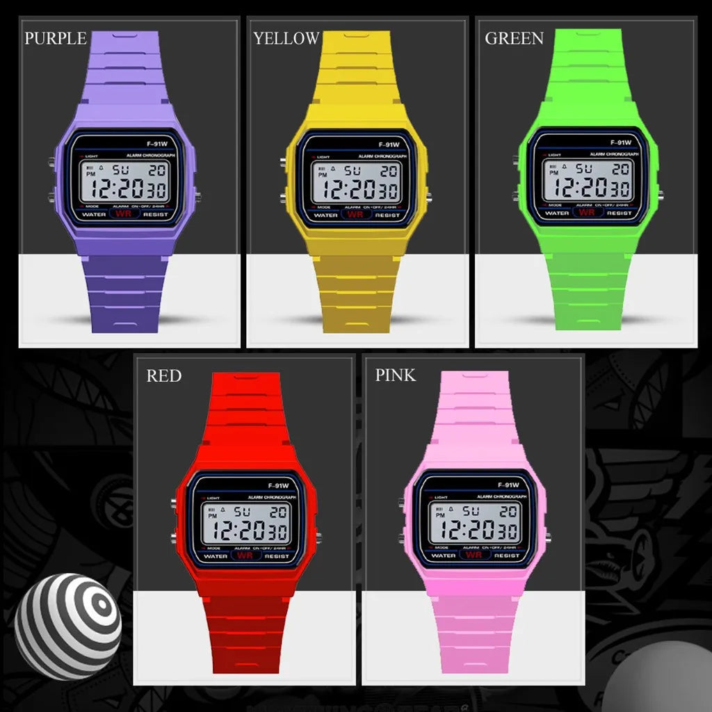 Vintage Multifunction Waterproof Watches For Men Analog Military Armys Sport Led Waterproof Digital Wrist Watch Montre Homme - Acros