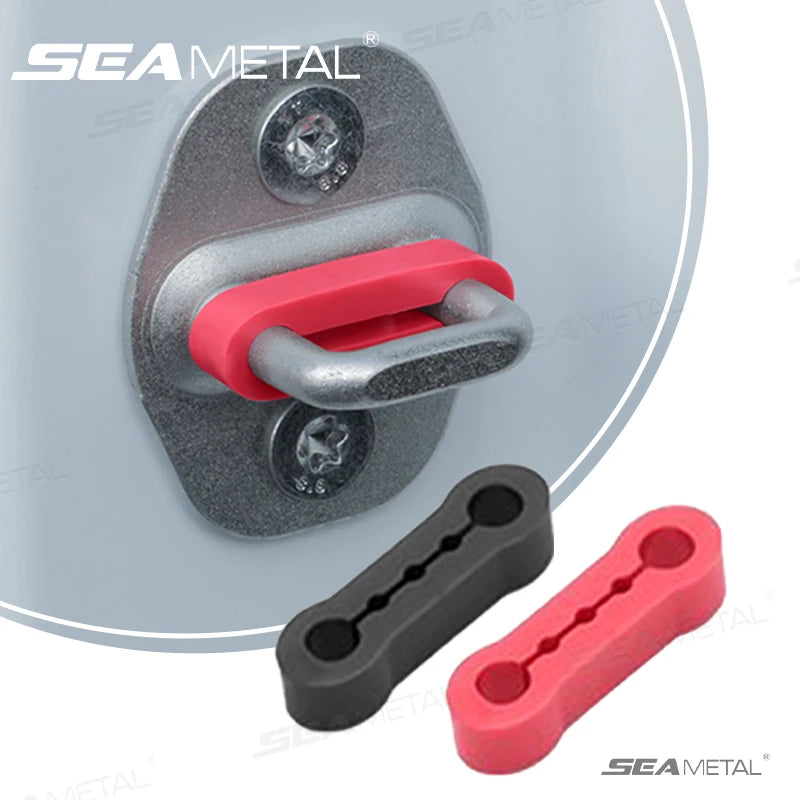 Ansoff SEAMETAL car door shock absorber with soundproof deadener cushion and anti-vibration buffer pad for noise reduction.