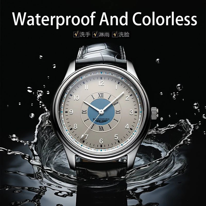 Top Brand Man Wristwatch Luxury Business Waterproof Men Watch For Men Quartz Clock Leather Men's Watches reloj Handsome 2025 New - Acros