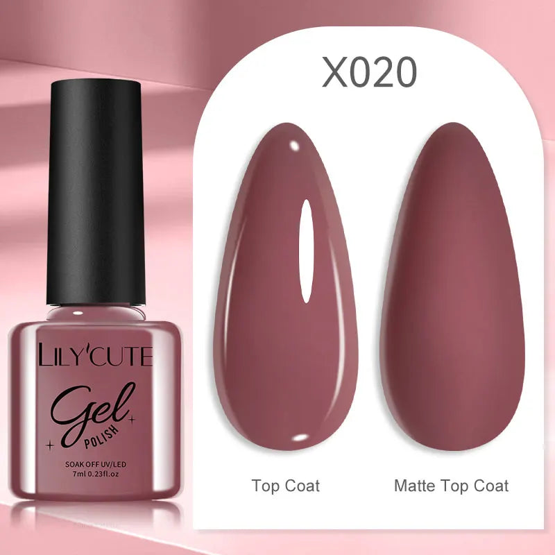 LILYCUTE 5ML Champagne Gold Reflective Glitter Liner Gel Nail Polish Bright Sparkling French Semi Permanent Nail Painting UV Gel