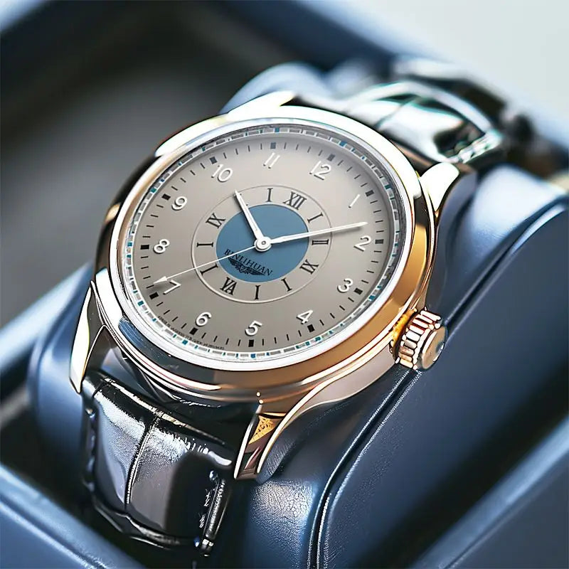 Top Brand Man Wristwatch Luxury Business Waterproof Men Watch For Men Quartz Clock Leather Men's Watches reloj Handsome 2025 New - Acros