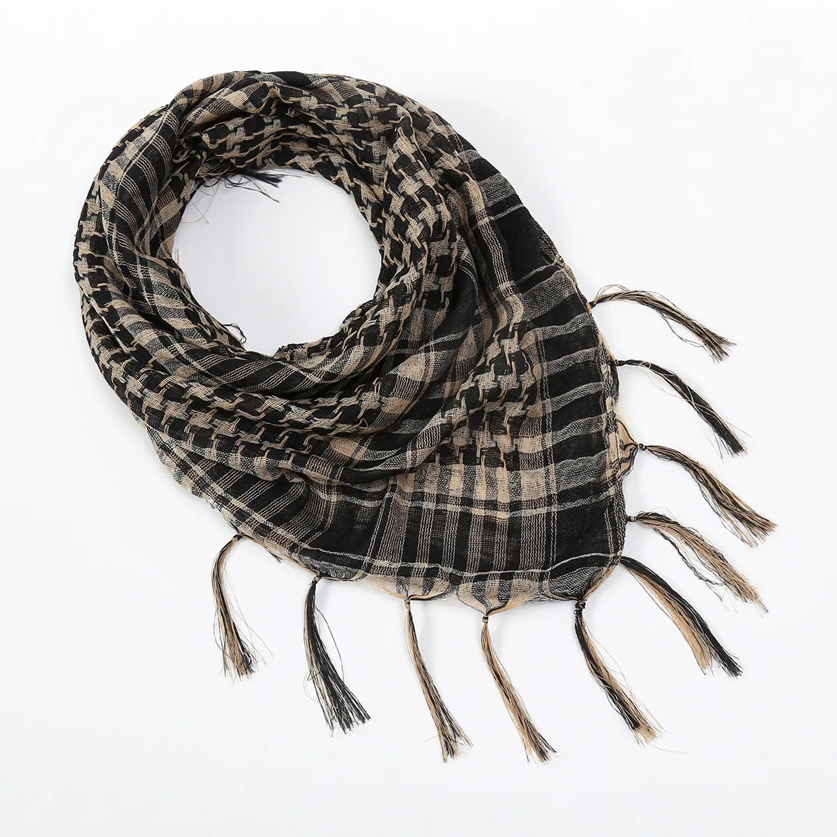 Unisex Scarf Tactical Arab Scarf Men Fashion Lightweight Hijab Scarf Spring Army Plaid Head Scarf Keep Warm 2020 New Hot Sale