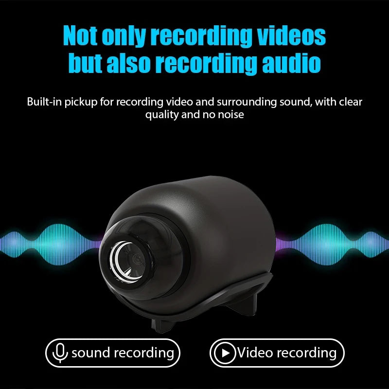 New X5 Mini Camera 1080P Clear Night Vision Lightweight Portable Premium Cams Motion Detection Wireless WiFi Surveillance Camera - Acros