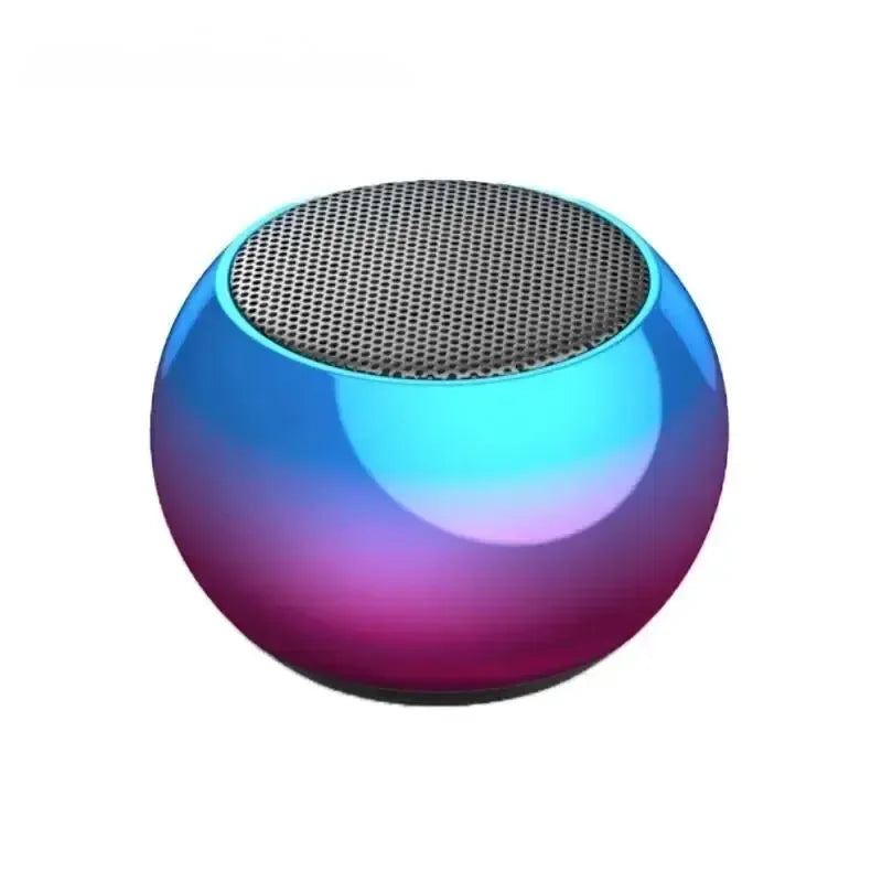 Wireless Bluetooth Speaker Portable Small Steel Gun Metal Heavy Stereo Surround Subwoofer Outdoor Mini Bluetooth Small Speaker - Acros