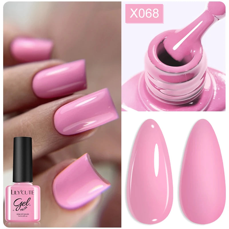 LILYCUTE 5ML Champagne Gold Reflective Glitter Liner Gel Nail Polish Bright Sparkling French Semi Permanent Nail Painting UV Gel