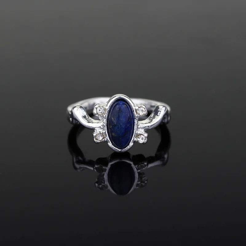 Movie Vampire Diaries Elena Gilbert Daylight Ring Retro Women Men Ring Fashion Jewelry Accessories Gift For Friends