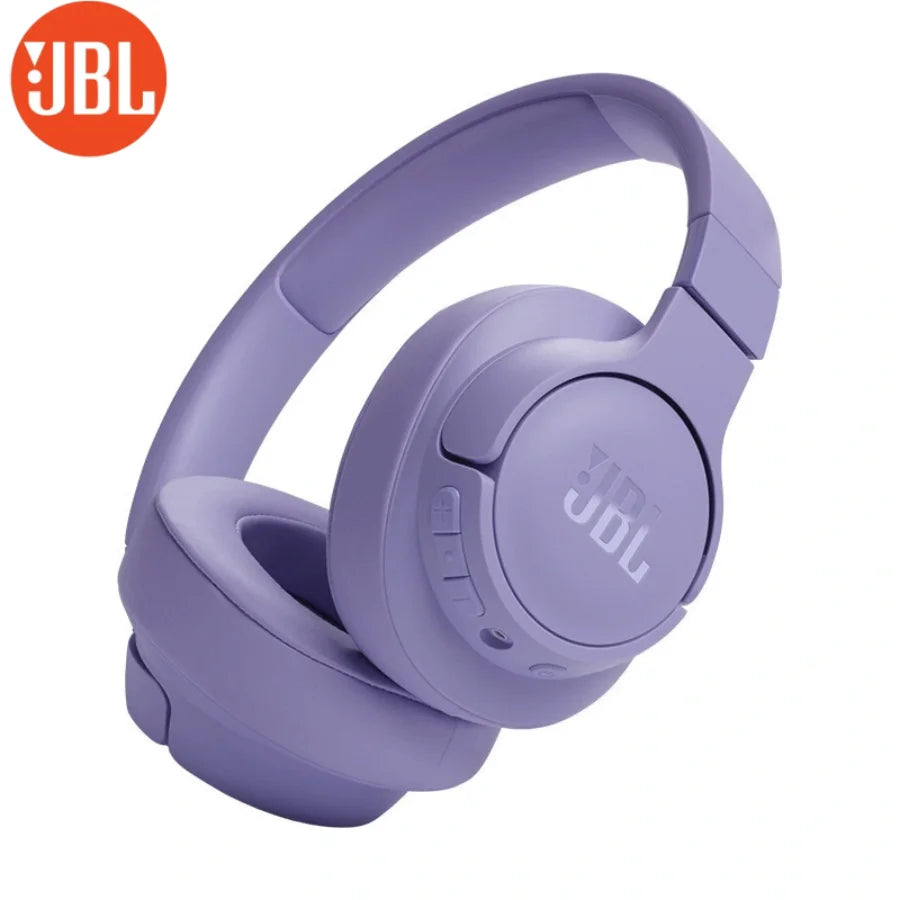 JBL 720BT Hong Kong Version 90 New Refurbished Headphones BT5.3 57H Playtime Foldable Pure Bass for Office Travel Daily Use