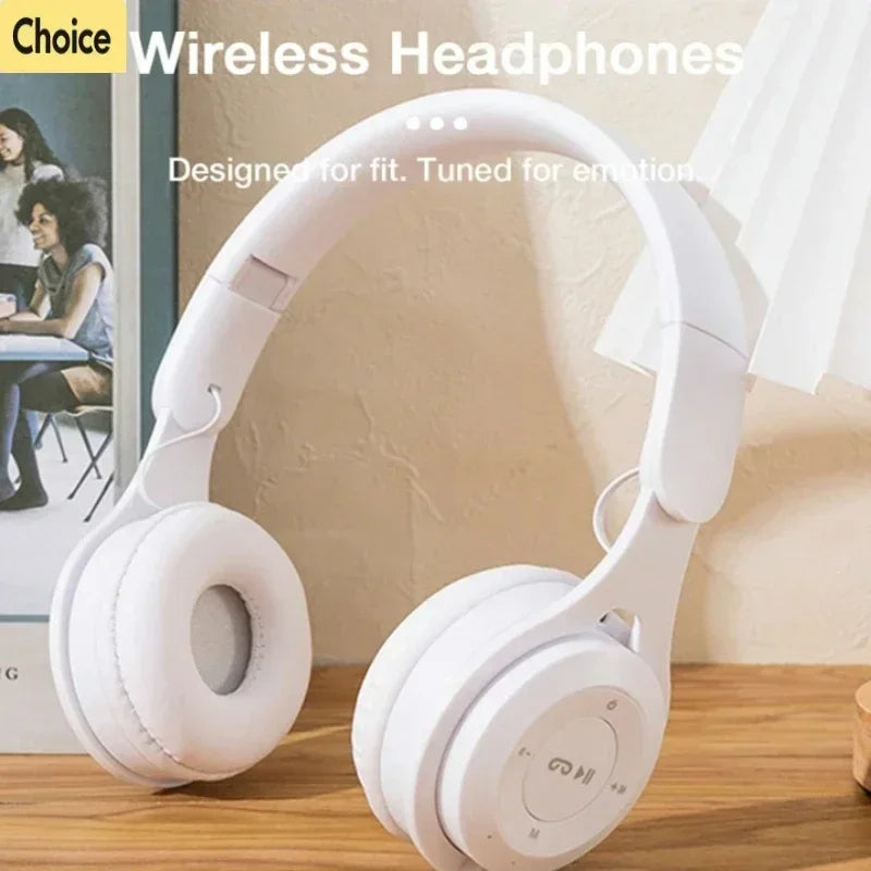 Bluetooth 5.0 Stereo Y08 Headset Headset Folding Wireless Sports Earphone Gaming Headsets Over-ear Headphones for Android ios