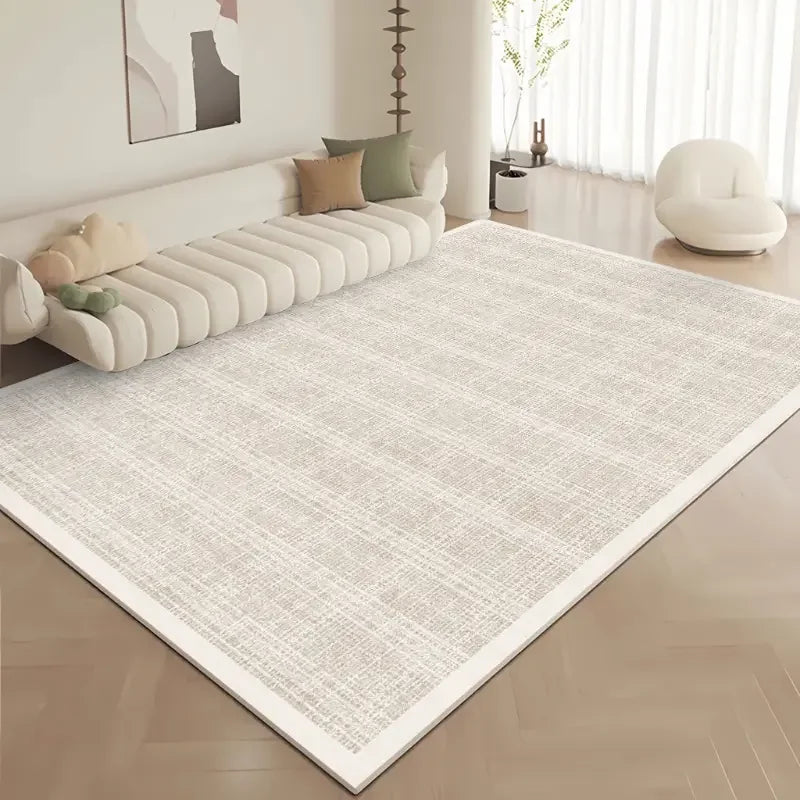 VIKAMA Nordic Living Room Carpet Non-Slip Anti-Dirt Sofa Side Table Mat Bedroom Cloakroom Floor Rug Home Decor