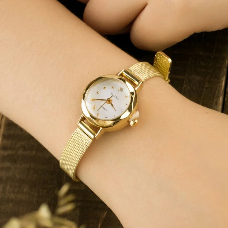 New Luxury Women Watches Casual Quartz Wristwatches Bracelet Watch Stainless Steel Reloj Para Mujer Relogios Feminino 손목시계