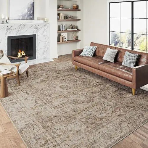 VIKAMA Nordic Light Luxury Large Carpet Living Room Sofa Tea Table Carpet Bedroom Bedside Carpet Modern Simple Home Decoration