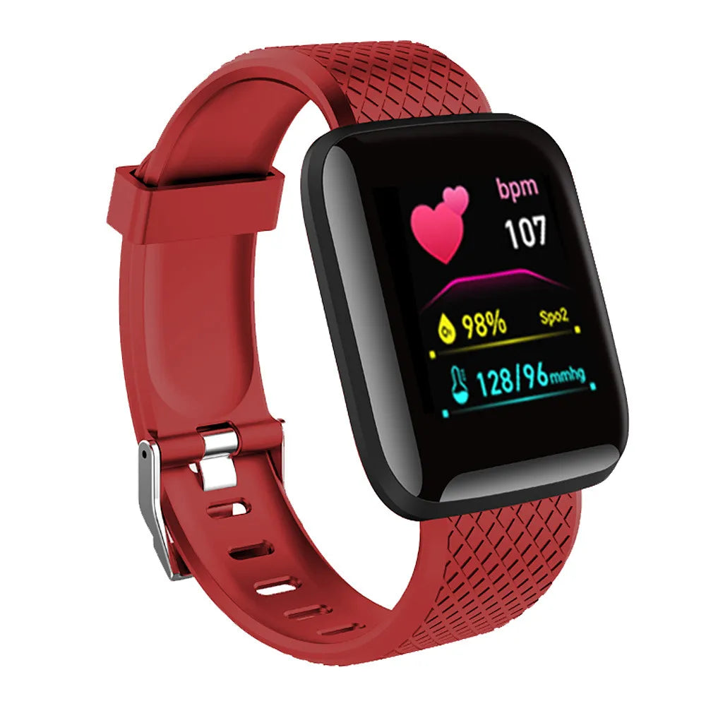 Ansoff multifunctional smartwatch for men and women with Bluetooth, fitness tracker, music control, sleep monitor, and digital display.