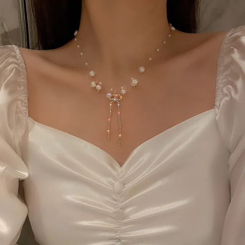 Vintage Butterfly Necklace Women Golden Stainless Steel Blade Snake Chains Aesthetic Charms Choker Women jewelry Gift To Mujer - Acros