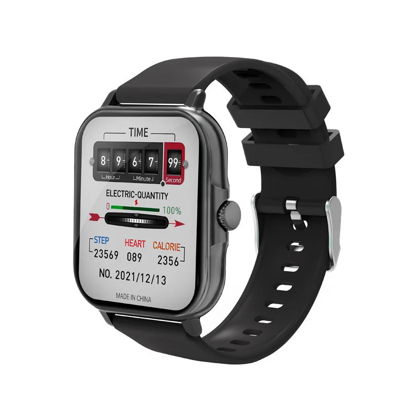 2025 2.01'' Smart Watch BT Call Play Music Heart Monitor Smartwatch Fitness Clock Digital Sports Watches for Men Women Android