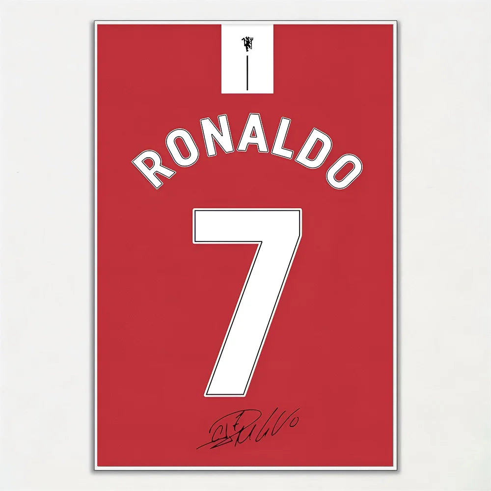 Ansoff football jersey name poster featuring vibrant team graphics, ideal for home, living room, bedroom, or cafe decor.