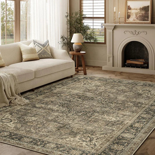 VIKAMA Nordic Light Luxury Large Carpet Living Room Sofa Tea Table Carpet Bedroom Bedside Carpet Modern Simple Home Decoration
