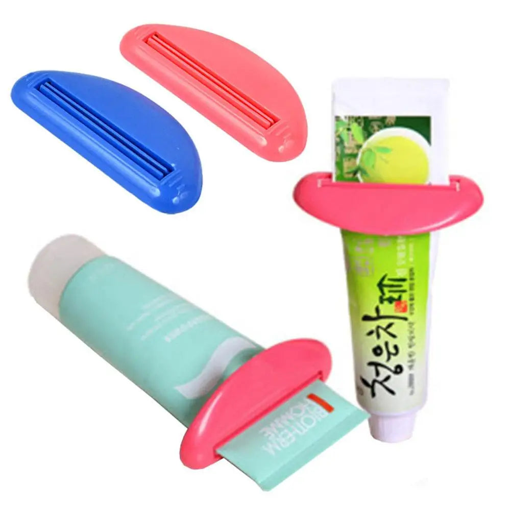 1pcs Multifunction Manual Toothpaste Dispenser Cream Tube Squeezer Bathroom Squeeze Paste Extruding Clip Squeezing Clamp - Acros