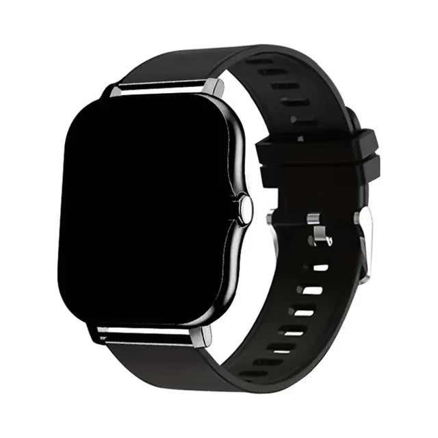 Ansoff 2024 Bluetooth smart watch for men and women with touch call, fitness tracking, waterproof design, suitable for Android and iOS.