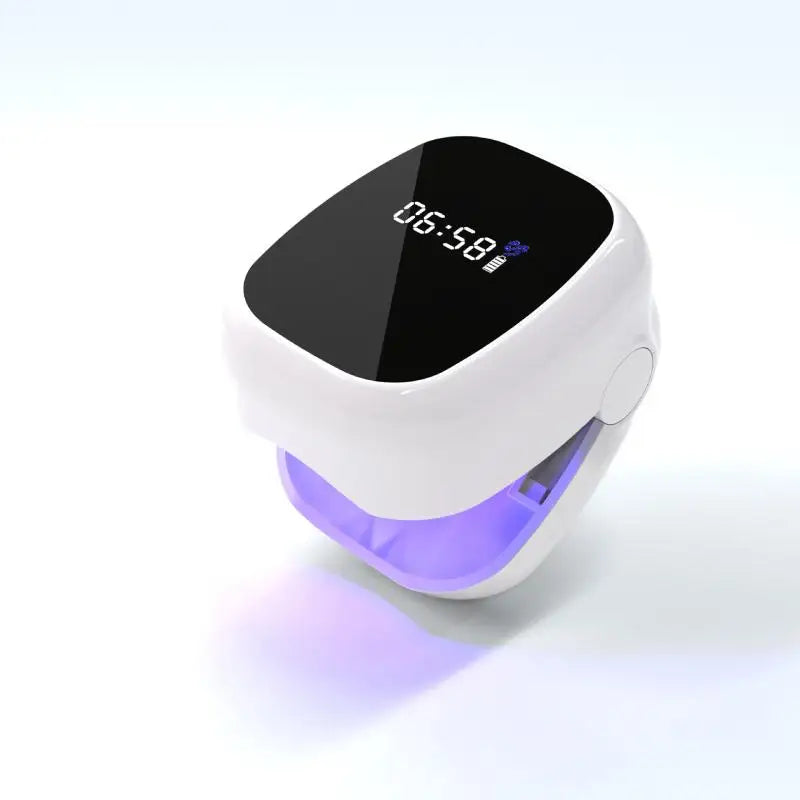 Nail Fungus Laser Device 470NM Blue Light+910NM Ultra-Pulsed Invisible Laser Wireless Cold Laser Therapy Nail Cleaning Nail Care