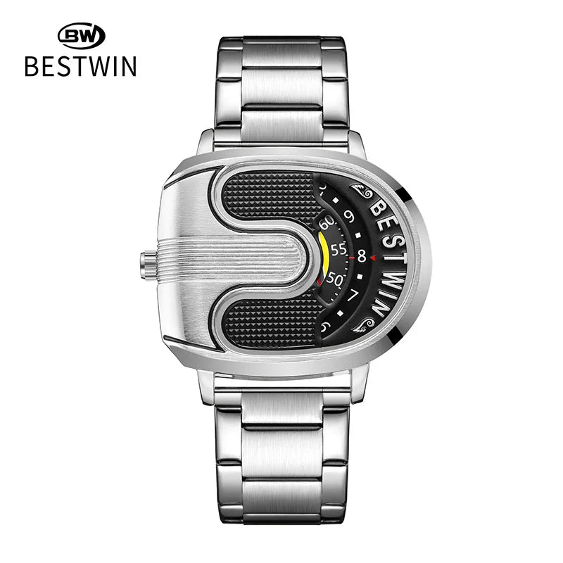 Men Watches Top Brand Luxury Golden Unique Design Wrist Watches For Men Stainless Steel Quartz Male Clock relogio masculino 2025 - Acros