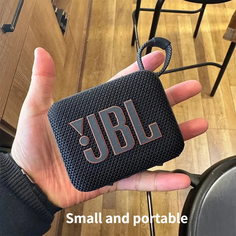 JBL Go 4 Bluetooth Speaker Mini Portable Wireless IP67 Waterproof Dustproof JBL Pro Sound Punchy Bass for Outdoor Travel Party