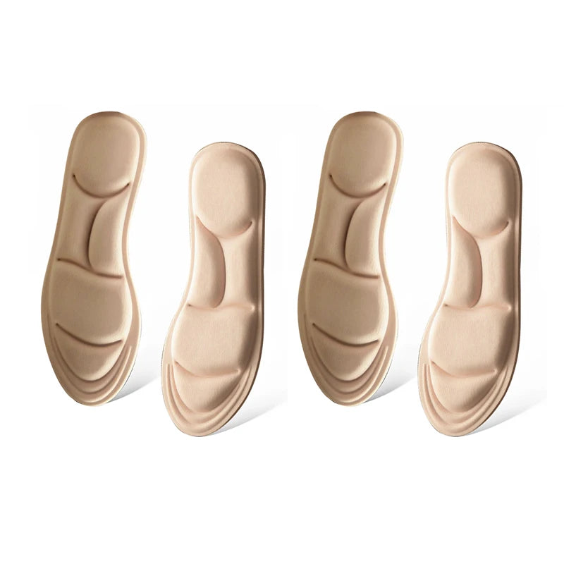 Ansoff 5D massage memory foam insoles for shoes, breathable cushioned sport and running insoles with orthopedic support.