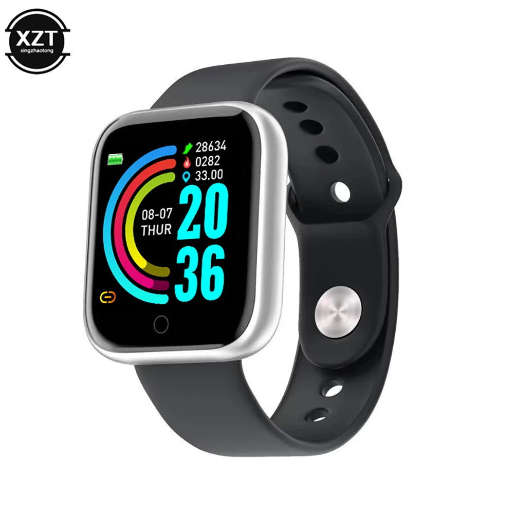 D20 Color Screen Smart Bracelet for Women Men's Multi-functional Smart Watch Y68 Heart Rate Blood Pressure Monitoring Watches