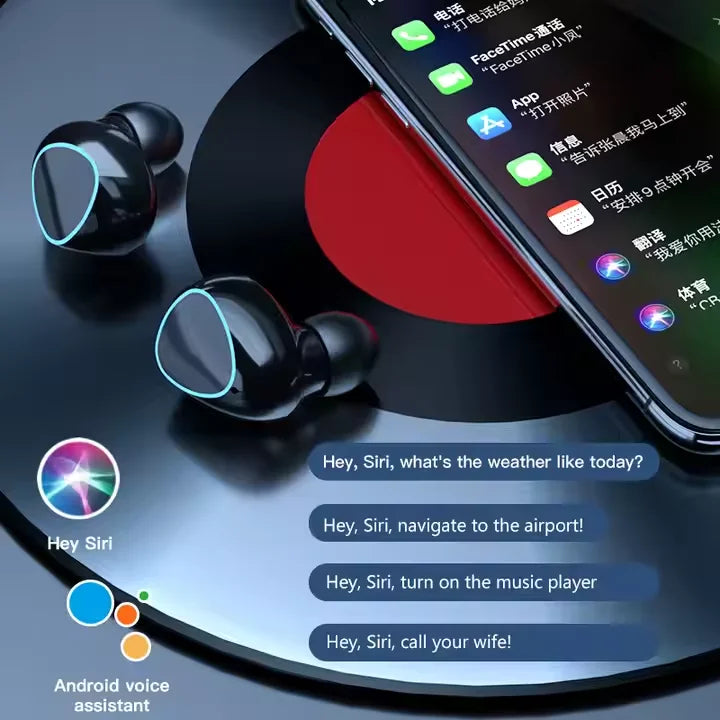 New Arrival M10 Earphone Wireless Headset High Quality Perfect Sound Earbuds Sports Game Music BT Headphone with Power Bank - Acros
