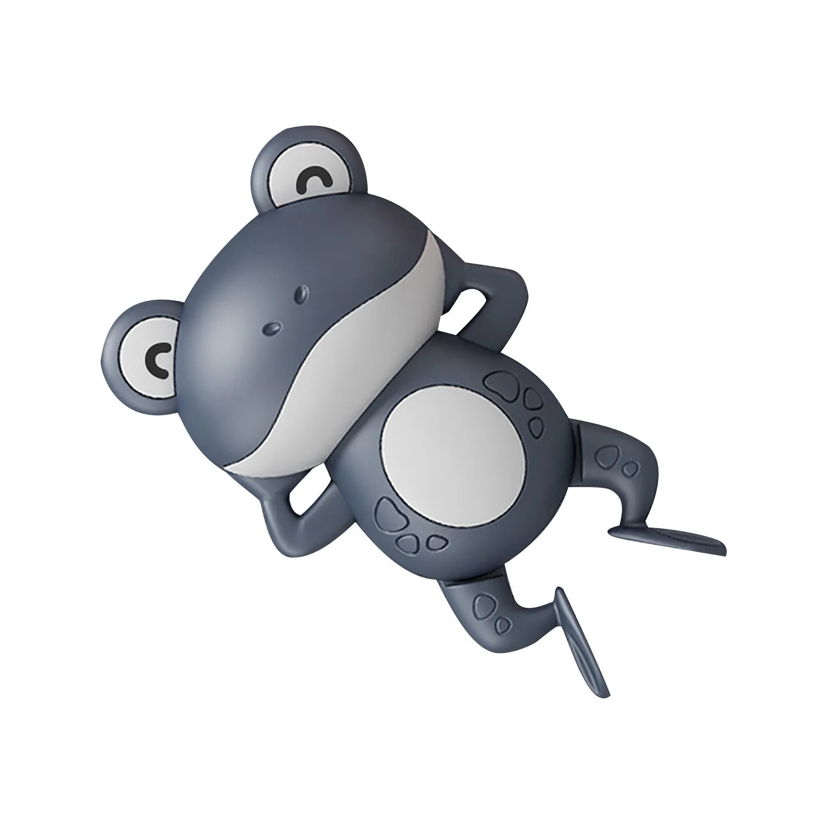 Cute frog-shaped baby bath toy by Ansoff, clockwork swimming toy for children, ideal for bath time fun and developmental play.