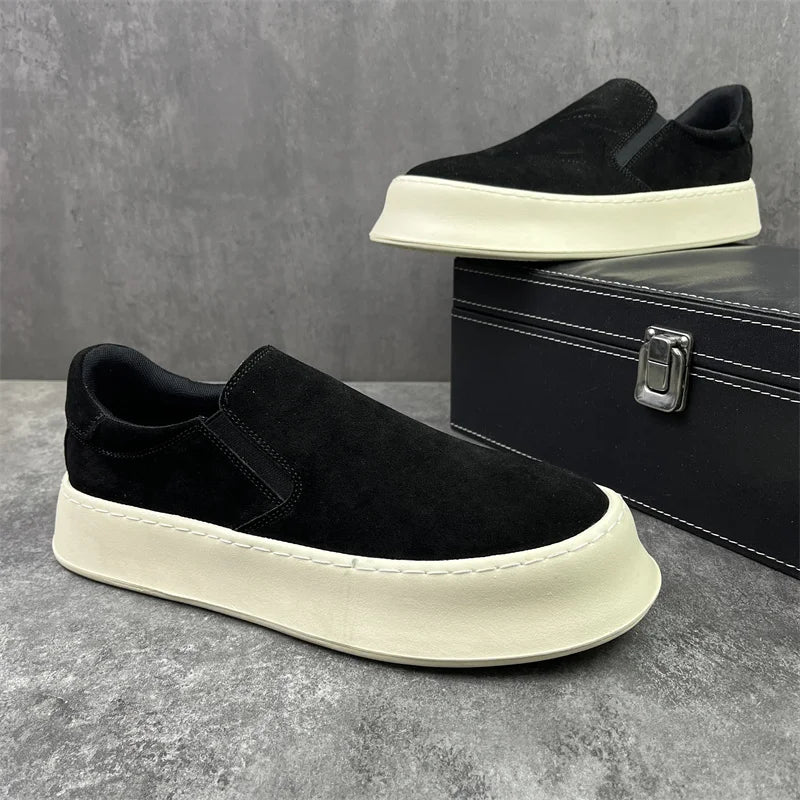 Ansoff men's casual slip-on loafers with breathable lightweight design, ideal for outdoor walking and driving comfort.