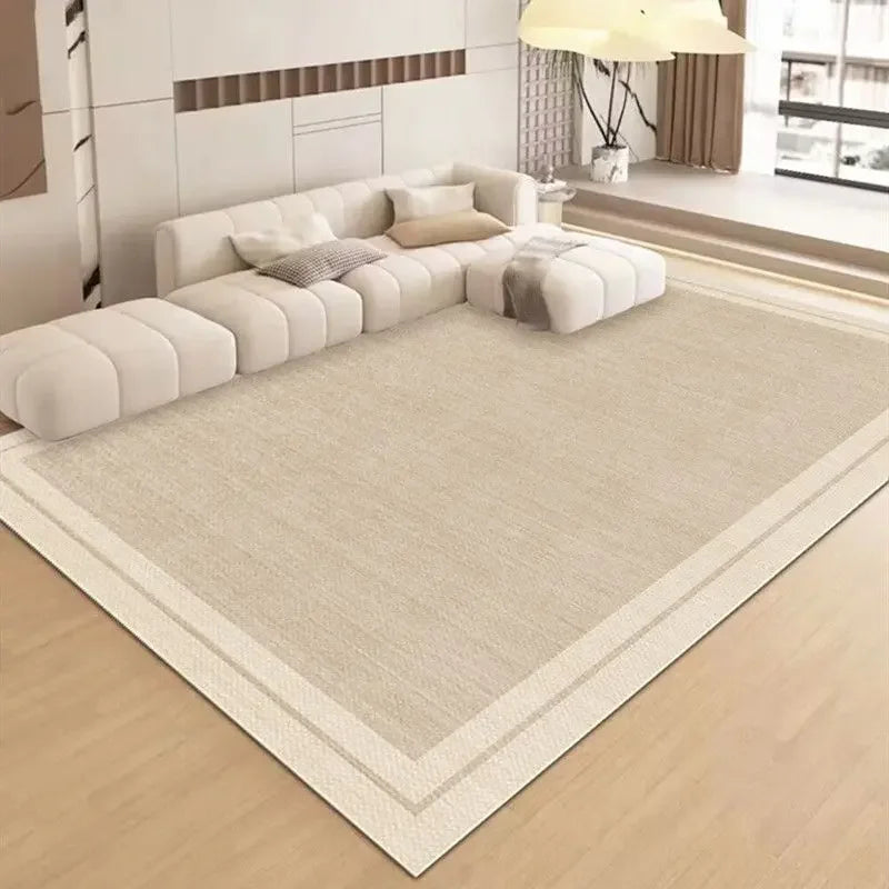VIKAMA Nordic Living Room Carpet Non-Slip Anti-Dirt Sofa Side Table Mat Bedroom Cloakroom Floor Rug Home Decor