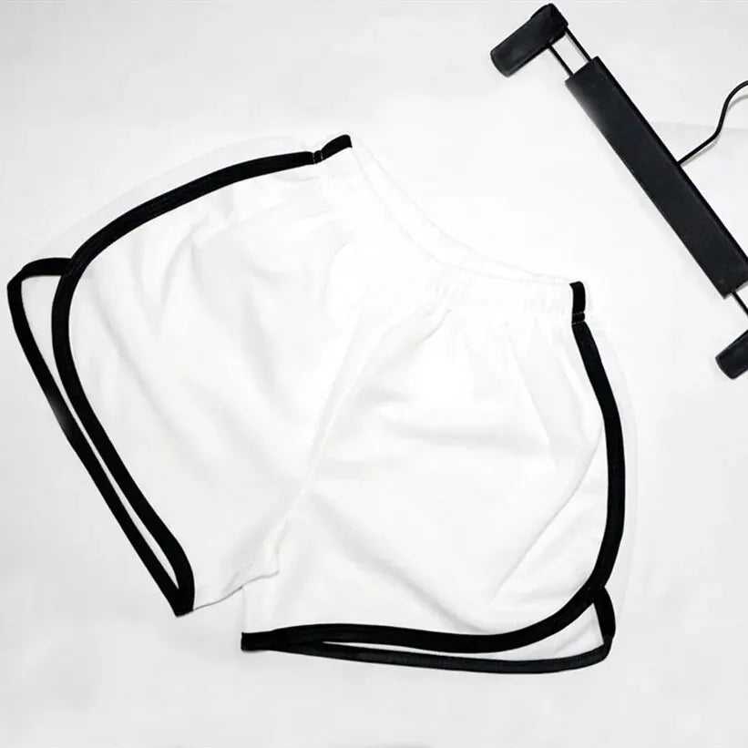 Elastic Shorts for Women, Loose Fitting, Quick Drying, Summer Thin Running, Fitness, Leisure, and Anti External Wear. Instagram - Acros