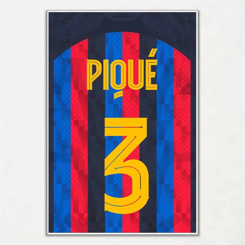 Ansoff football jersey name poster featuring sports-themed art, ideal for home, living room, bedroom, bar, or cafe decor.