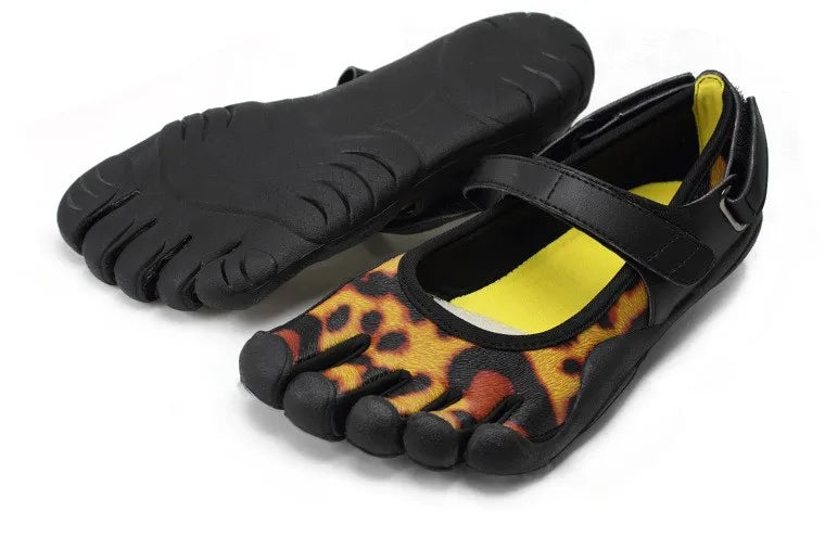 Outdoor Men Women Five Toes Shoes Lightweight Leather 5 Toes  Sneakers Quick Dry Hiking Shoes Upstream Shoes - Acros