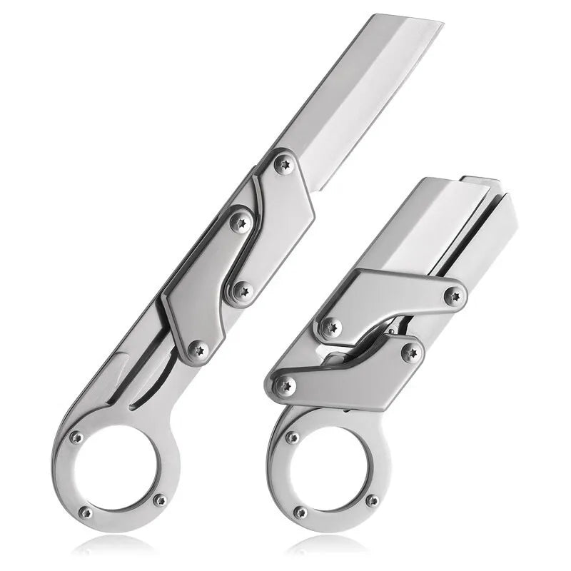 Ansoff outdoor folding knife with high hardness, multifunctional design, and ergonomic handle suitable for camping and outdoor activities.