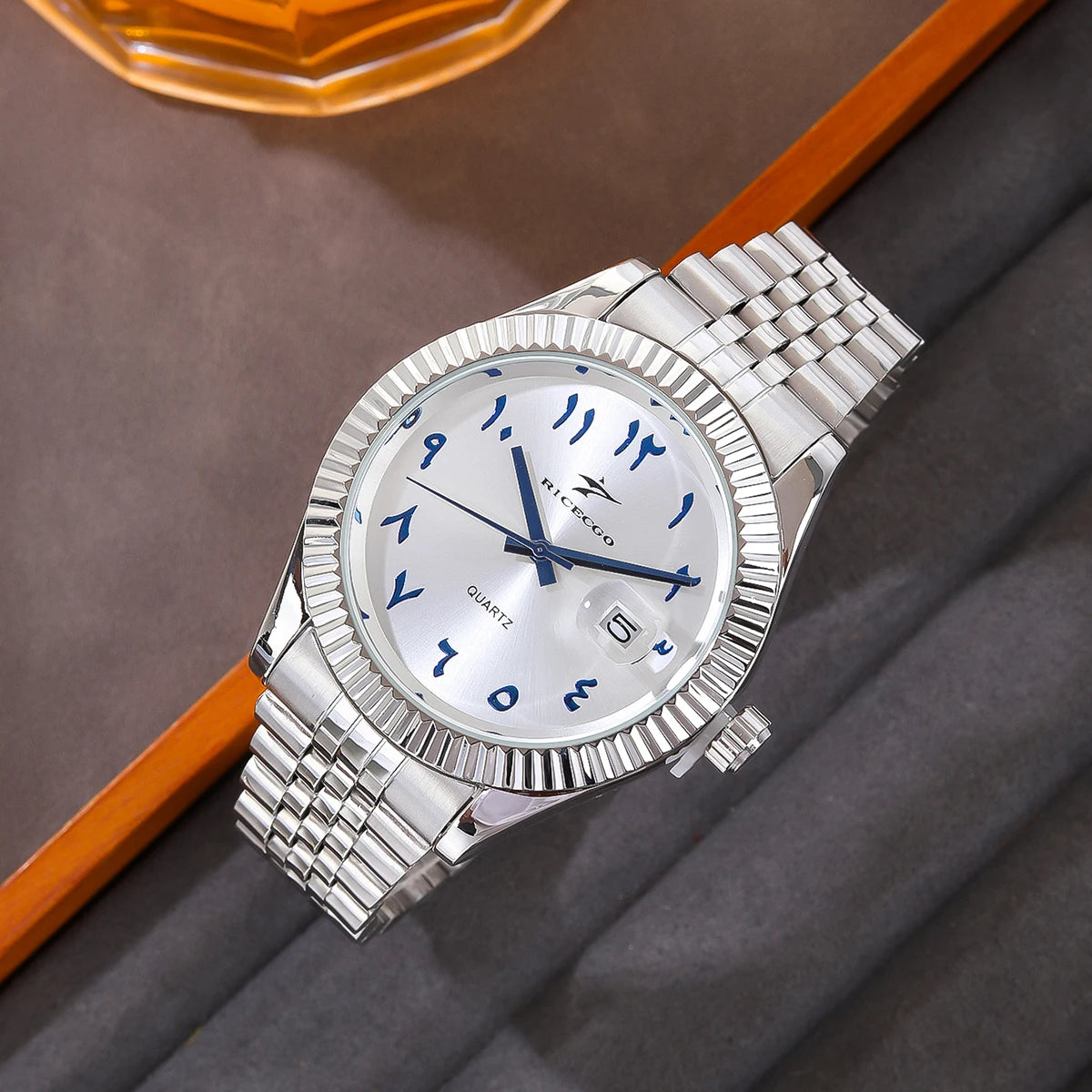 Fashion Men's Watches Date High-end Luxury Casual Sport Clock Classic Business Quartz Male Stainless Steel Wristwatches - Acros