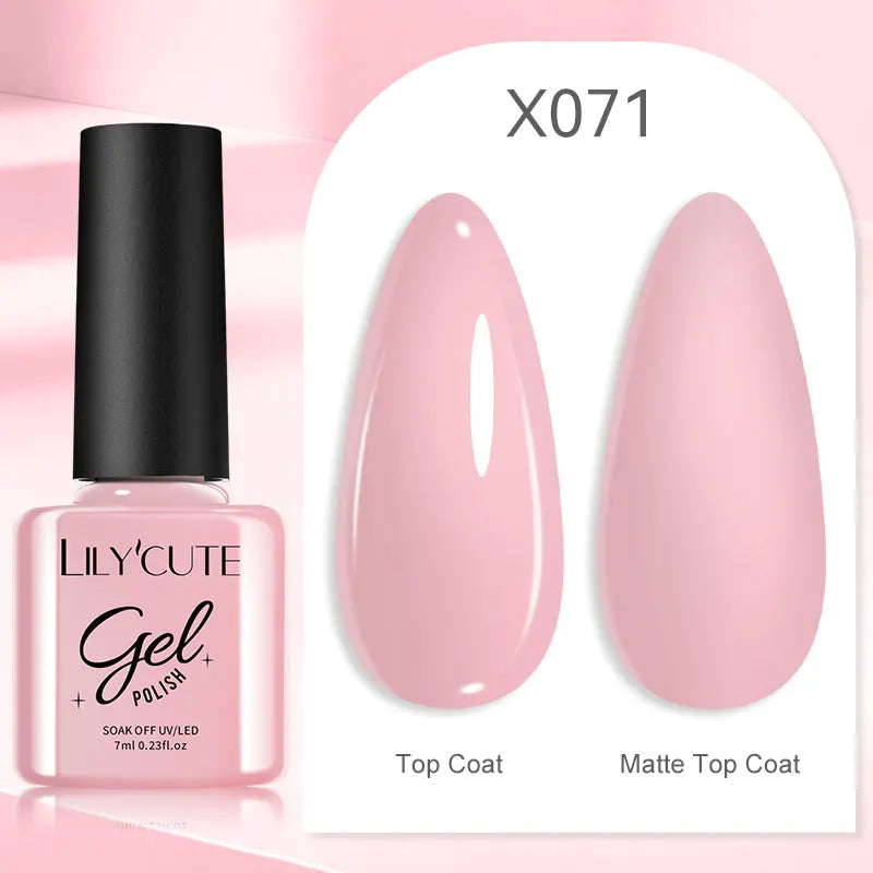 LILYCUTE 5ML Champagne Gold Reflective Glitter Liner Gel Nail Polish Bright Sparkling French Semi Permanent Nail Painting UV Gel