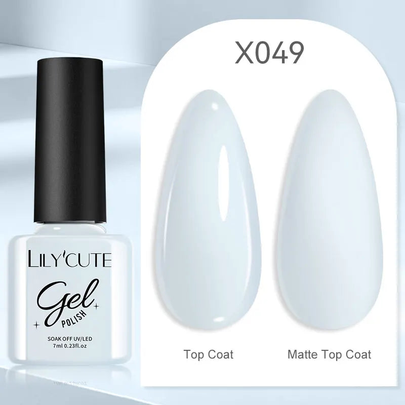 LILYCUTE 5ML Champagne Gold Reflective Glitter Liner Gel Nail Polish Bright Sparkling French Semi Permanent Nail Painting UV Gel