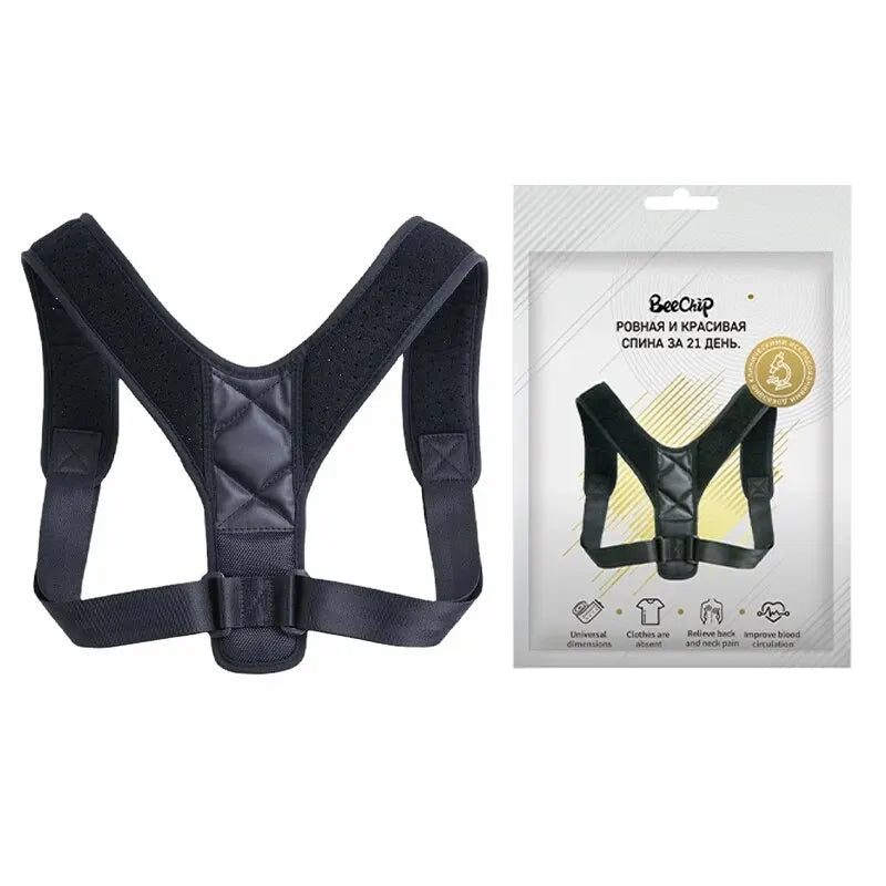 Back Posture Correction Belt Hunchback Prevention Correction of Sitting Posture Unisex Breathable Body Shaping - Acros