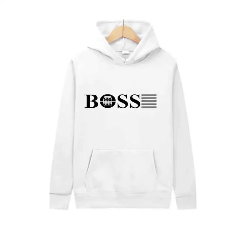 Hooded sweatshirt for outdoor sports and jogging Fashionable hooded tops men's casual street clothing Unisex clothing for spring - Acros