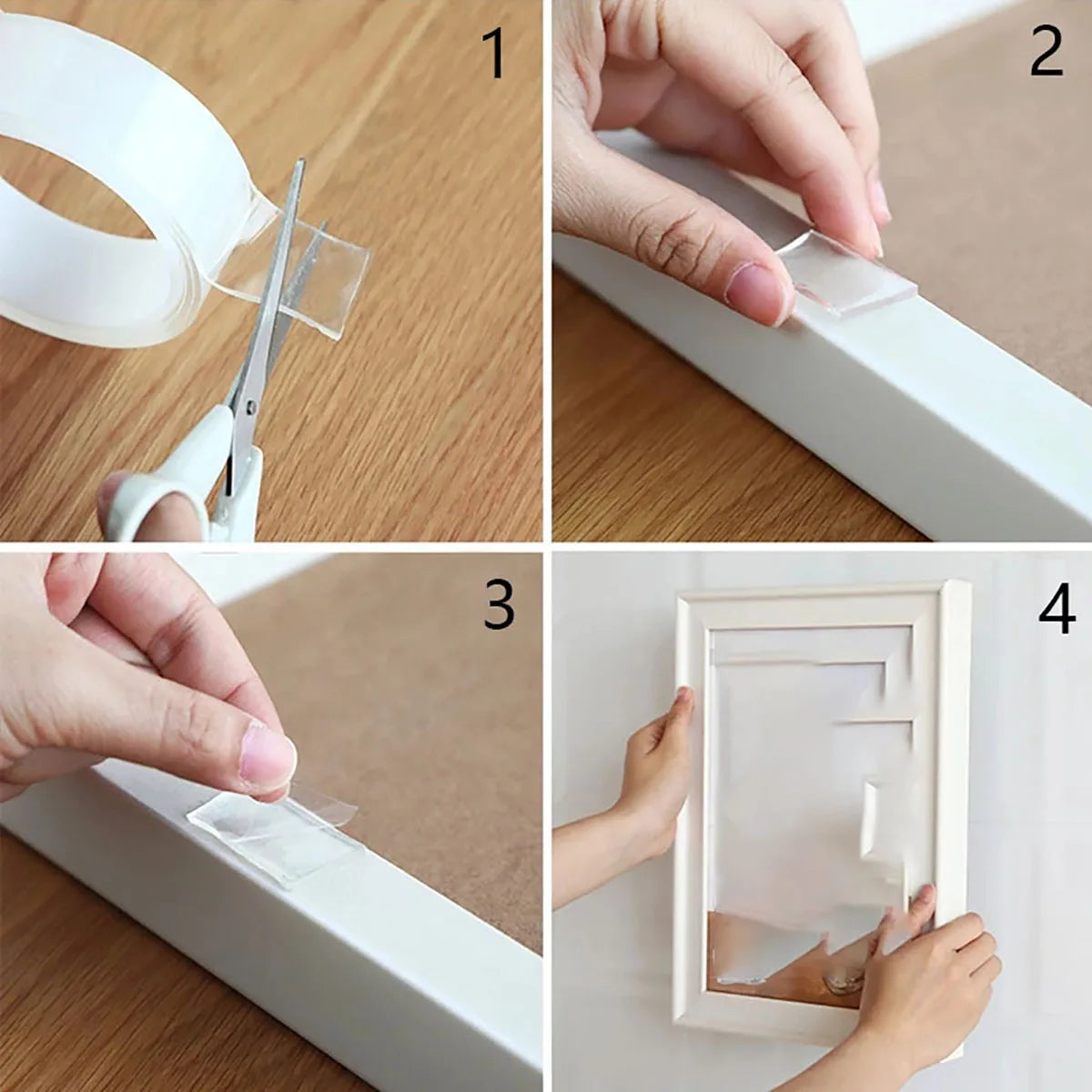 Ultra-strong Double Sided Adhesive Monster Tape Home Appliance Waterproof Wall Stickers Home Improvement Resistant Tapes - Acros